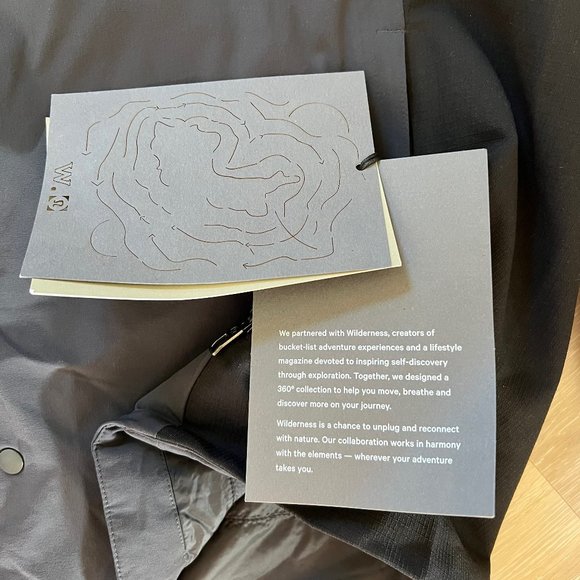 New Wilderness x Lululemon Escape & Explore Collared LS Jacket/Windbreak… - Picture 4 of 5